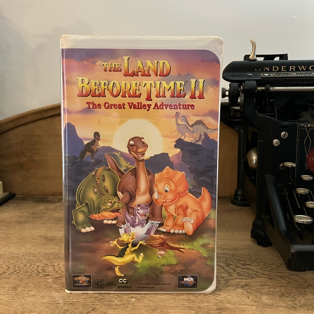 The Land Before Time II VHS